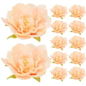 Sztuczne kwiaty - Główki Kwiatowe 12 szt Brzoskwinia KR349J - miniaturka - grafika 1