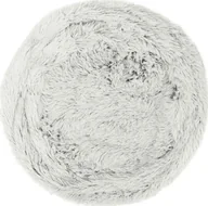 Legowiska dla psów - BEST FRIENDS BEST FRIENDS DONUT LEGOWISKO 58x58cm BIAŁO-SZARY/FROST - miniaturka - grafika 1