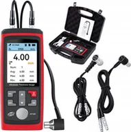 Mierniki grubości lakieru - PRECYZYJNY ULTRADŹWIĘKOWY MIERNIK GRUBOŚCI CZYTELNY EKRAN 2x SONDA 1-300mm - miniaturka - grafika 1