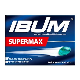 Ibum supermax 600 mg x 10 kaps.miękkie - Suplementy diety - miniaturka - grafika 1