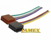 Akcesoria car audio - LAMEX ISO Wtyk Głośnikowy i zasilania - miniaturka - grafika 1