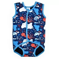 Stroje kąpielowe dla dziewczynek - Splash About Wrap Wetsuit kombinezon dla niemowląt, unisex, Under the Sea, 6-18 miesięcy - miniaturka - grafika 1