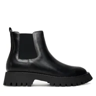 Botki męskie - Sztyblety Guess FMTGOM LEA10 Czarny - miniaturka - grafika 1