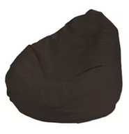 Pufy i podnóżki - Dekoria Dekoria Worek do siedzenia Coffe czekoladowy brąz) 60 × 105 cm Cotton Panama 542-702-03 - miniaturka - grafika 1