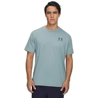 Koszulki męskie - Under Armour UA M Sportstyle LC SS - Serpentyna / / Jasper Blue - MD - miniaturka - grafika 1