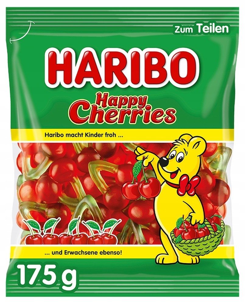 Żelki owocowe Haribo Happy Cherries wiśnie 175g
