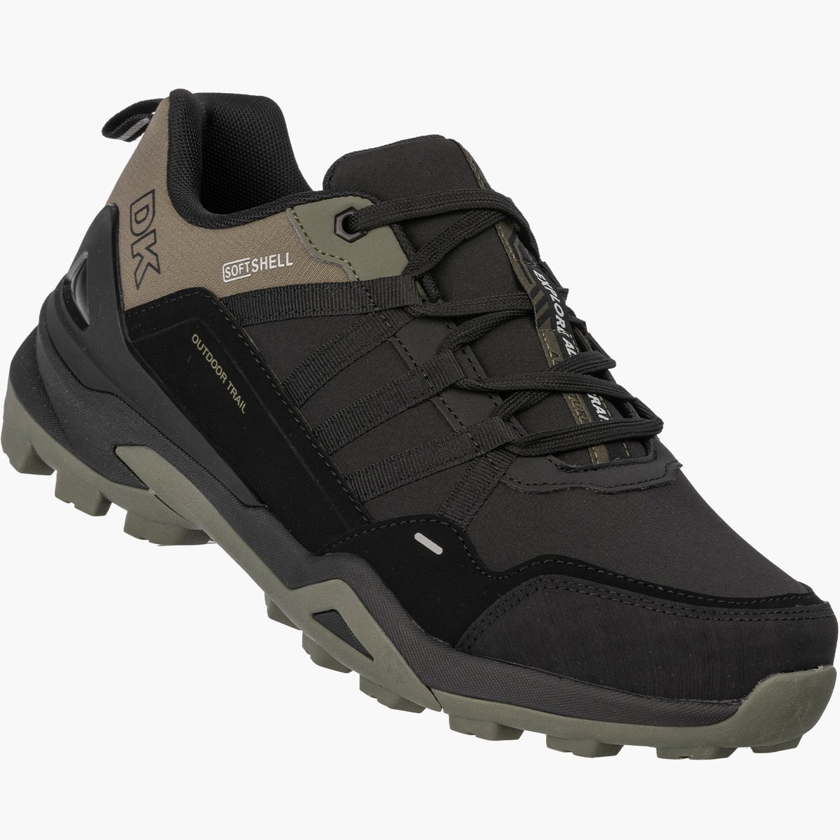 Buty Trekkingowe Męskie DK Softshell Outdoor Sportowe Khaki VB17920 43