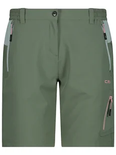 CMP Szorty funkcyjne w kolorze khaki - Spodnie sportowe damskie - miniaturka - grafika 1