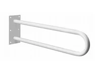Akcesoria łazienkowe - Poręcz stała łazienkowa Bisk Masterline PRO 05498 600 mm biała - atestowana poręcz łazienkowa - miniaturka - grafika 1