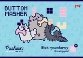 Podobrazia, bloki, papiery - Blok rysunkowy A4, 20 kartek, Pusheen The Cat - miniaturka - grafika 1