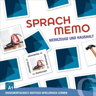 SPRACHMEMO Werkzeuge und Haushalt - Książki do nauki języka niemieckiego - miniaturka - grafika 1