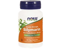 Suplementy naturalne - SILYMARIN z karczochem i mniszkiem NOW Foods 200 kapsułek - miniaturka - grafika 1