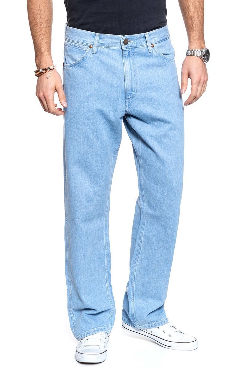 Wrangler Spodnie Męskie Baggy B&Y Bleachstone W15Put304-W27 L32