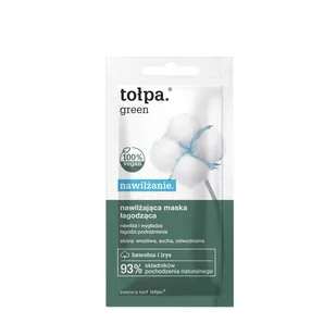 Tołpa green nawilżanie, nawlżająca maska łagodząca, 8 ml - Maseczki do twarzy - miniaturka - grafika 1