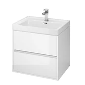 Szafki łazienkowe - Cersanit Crea Szafka podumywalkowa 59,4x44,7x53,3 cm biała S924-003 Kraków (S924003) - miniaturka - grafika 1