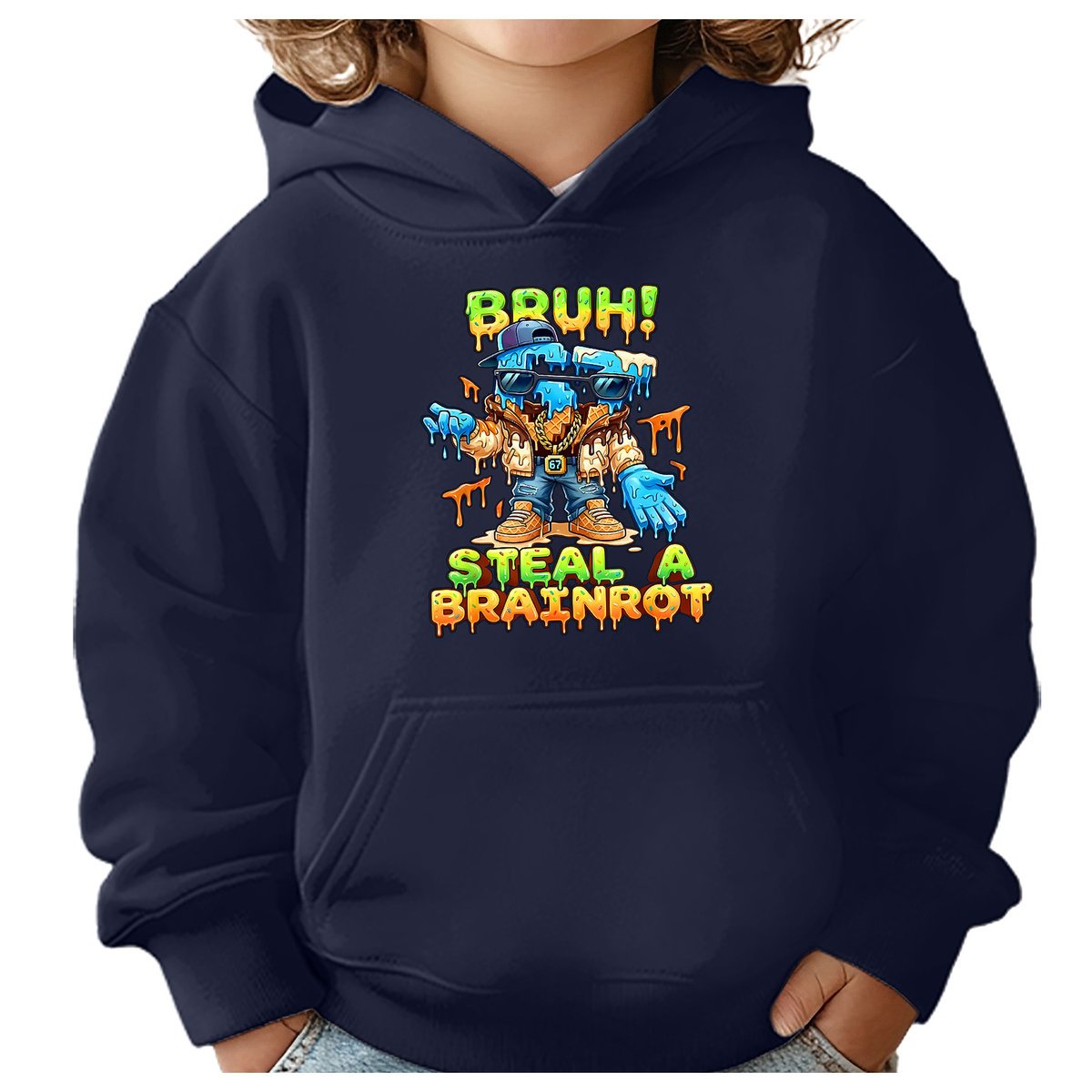 BLUZA DZIECIĘCA 67 SIX SEVEN VIRAL BRAINROT 110-116 CHŁOPIĘCA DZIEWCZĘCA