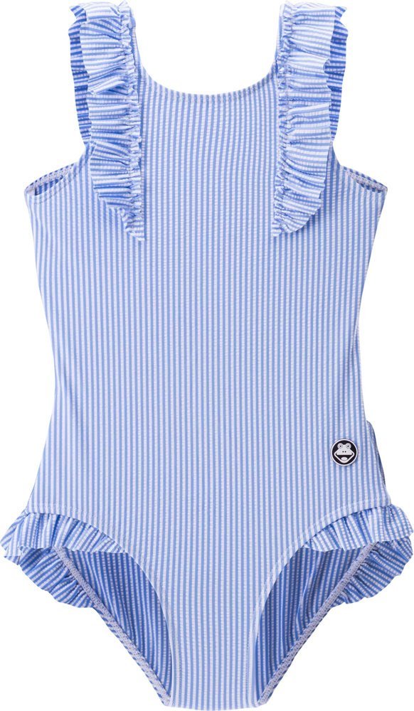 Coqui Dziecięcy strój kąpielowy jednoczęściowy Coqui ETRA KIDS blue stripes rozmiar 116