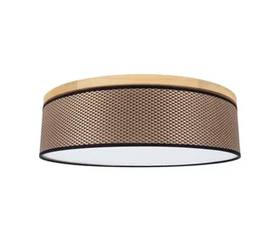 Spot-Light 4047400311532 - Lampa sufitowa BENITA 4xE27/25W/230V dąb - Lampy sufitowe - miniaturka - grafika 1