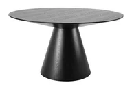 Ławy i stoliki kawowe - Stolik okrągły Raina DT - Czarny - miniaturka - grafika 1