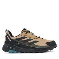 Buty trekkingowe męskie - Trekkingi adidas Terrex Anylander Rain.Rdy JQ9961 Brązowy - miniaturka - grafika 1