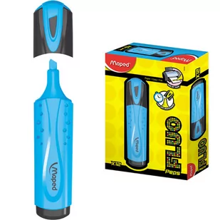 Meped FLUO PEPS NIEBIESKI 3154147425305 - Markery permanentne - miniaturka - grafika 1