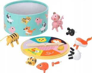 Vilac Lotto Zwierząt gra bingo dla dzieci od 3 lat - Figurki dla dzieci - miniaturka - grafika 1