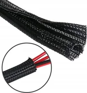 Maskownice do kabli - Organizer Wobell Otulina na przewody Czarny 1 sztuka - miniaturka - grafika 1