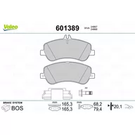 Klocki hamulcowe - Klocki hamulcowe - komplet VALEO 601389 - miniaturka - grafika 1