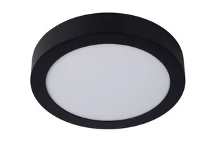 Lucide BRICE-LED Czarny 15W ściemnialny 3000K IP44 Plafon łazienkowy 28117/17/30 - Lampy sufitowe - miniaturka - grafika 1