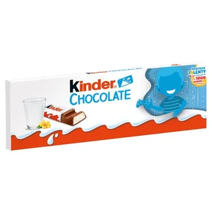 Kinder - Chocolate batonik z mlecznej czekolady z nadzienie... mlecznym - Batoniki - miniaturka - grafika 1