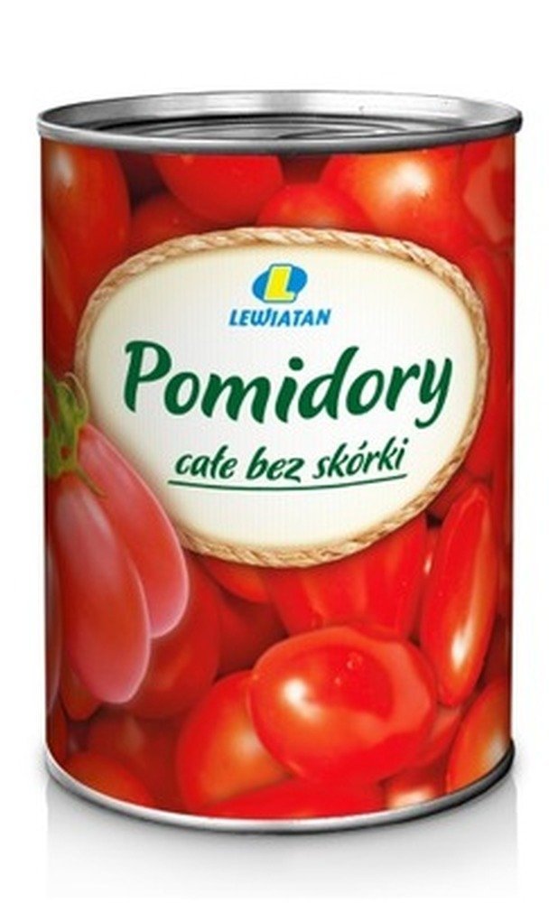 Pomidory krojone, obrane w zalewie 400 g