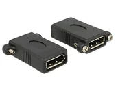 Adaptery i przejściówki - Delock Adapter AV DisplayPort F/F do montażu w panelu 85123 - miniaturka - grafika 1