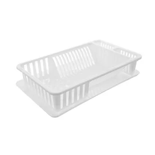 Orion Ociekacz UH Elif 45,5 x 27,5 x 10 cm, biały - Suszarki do naczyń - miniaturka - grafika 1