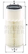 Filtry powietrza - Filtr powietrza MANN-FILTER C14179X C141791 C14179X - miniaturka - grafika 1