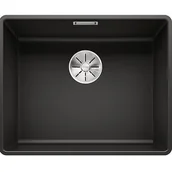 Zlewozmywaki - Blanco SUBLINE 500-F Silgranit PuraDur Czarny InFino 525994 - miniaturka - grafika 1