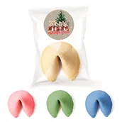 Przekąski dla dzieci - CIASTECZKA z wróżbą na Święta Bożego Narodzenia 10 szt. - miniaturka - grafika 1