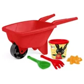 Zabawki do piasku - Bing taczka z kompletem do piasku Wader - miniaturka - grafika 1