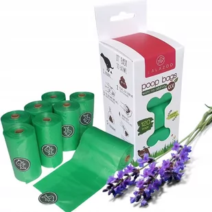 BIO Worki na odchody EKO woreczki na kupy 8x15 szt - Woreczki na psie odchody - miniaturka - grafika 1