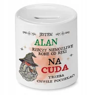 Skarbonki - Skarbonka 330 ml Dla Staszka Syna Dziecka Prezent z Nadrukiem ze Zdjęciem + Opakowanie na prezent (wzór 01) - miniaturka - grafika 1