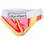 Majtki damskie - CALVIN KLEIN STRINGI DAMSKIE THONG COLORFUL r. XS - miniaturka - grafika 1
