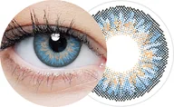 Soczewki kontaktowe - Niebieskie Soczewki Korekcyjne Clearcolor 1-Day Blue -4.25 - miniaturka - grafika 1