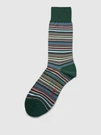 Skarpetki męskie - Skarpety ze wzorem w paski model ‘MICROBLOCK SOCK’ - miniaturka - grafika 1