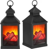 Ozdoby bożonarodzeniowe - Dekoracja świąteczna Springos lampion - miniaturka - grafika 1