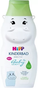 Hipp BabySanft Płyn do kąpieli dla dzieci Hipopotam 300ml - Kosmetyki kąpielowe dla dzieci - miniaturka - grafika 1