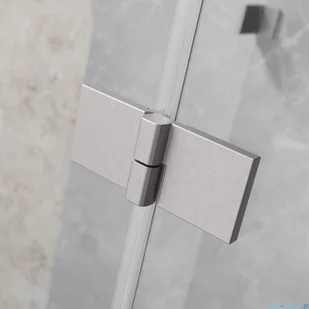 Radaway Essenza Pro Brushed Nickel  Kdj kabina 90x100 cm lewa szczotkowany nikiel 10097090-91-01L/10098100-01-01 - Kabiny prysznicowe - miniaturka - grafika 5
