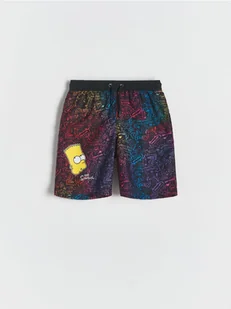Reserved - Szorty kąpielowe The Simpsons - czarny - Skarpetki dla dzieci - miniaturka - grafika 1