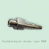Akcesoria do myjek - Szybkozłącze wtyka typu KEW 1/4"GZ - miniaturka - grafika 1