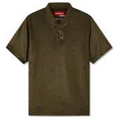 Koszulki dla dziewczynek - Koszulka dziecięca CCM Polo Print Khaki Green XL - miniaturka - grafika 1