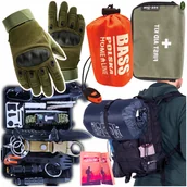 Plecaki - Apteczka Ratunkowa mil-tec 21el Podróżna Plecak Wojskowy 35L Śpiwór - miniaturka - grafika 1