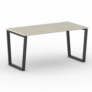 B2B Partner Stół konferencyjny IMPRESS 1600 x 800 x 750 mm, dąb naturalny 499547 - Stoły i stoliki do biura - miniaturka - grafika 1